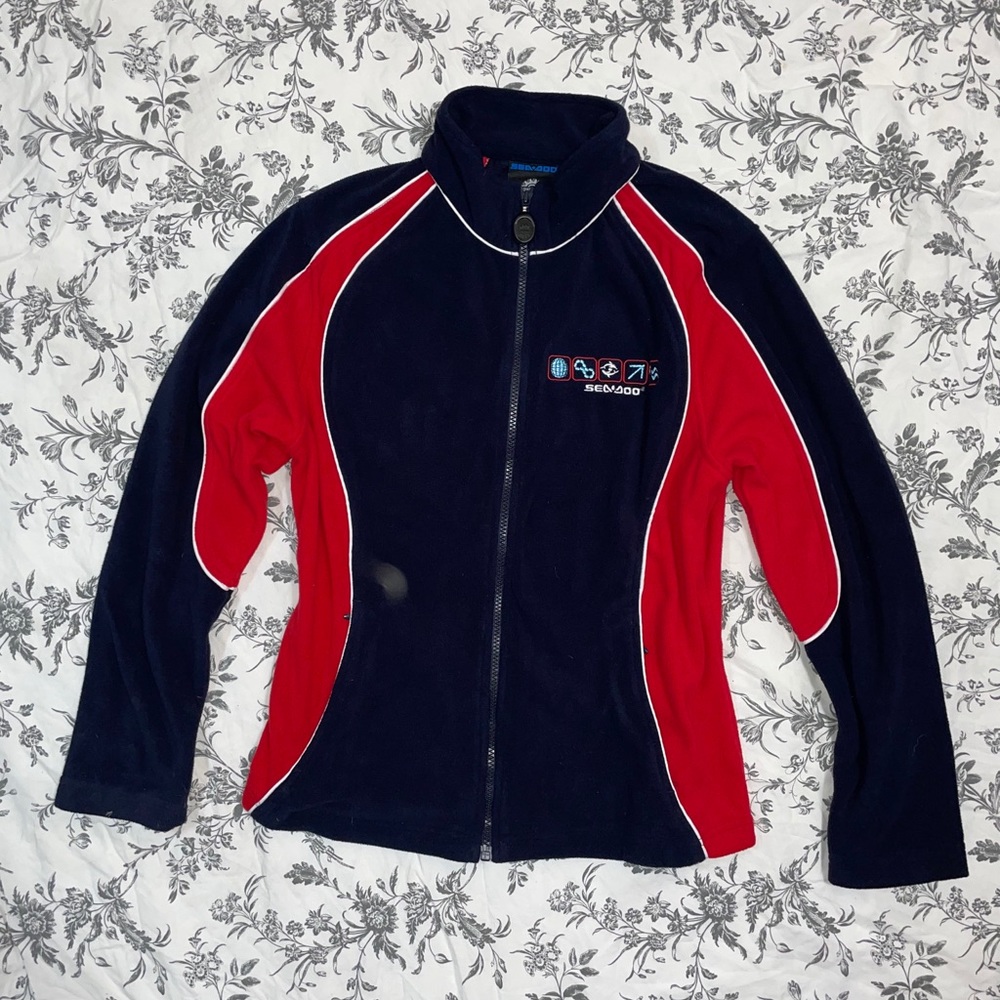 Zip up multicolor jacket